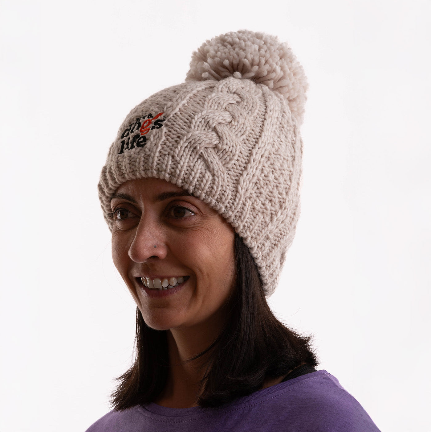 Chinook Beanie with Pom Pom