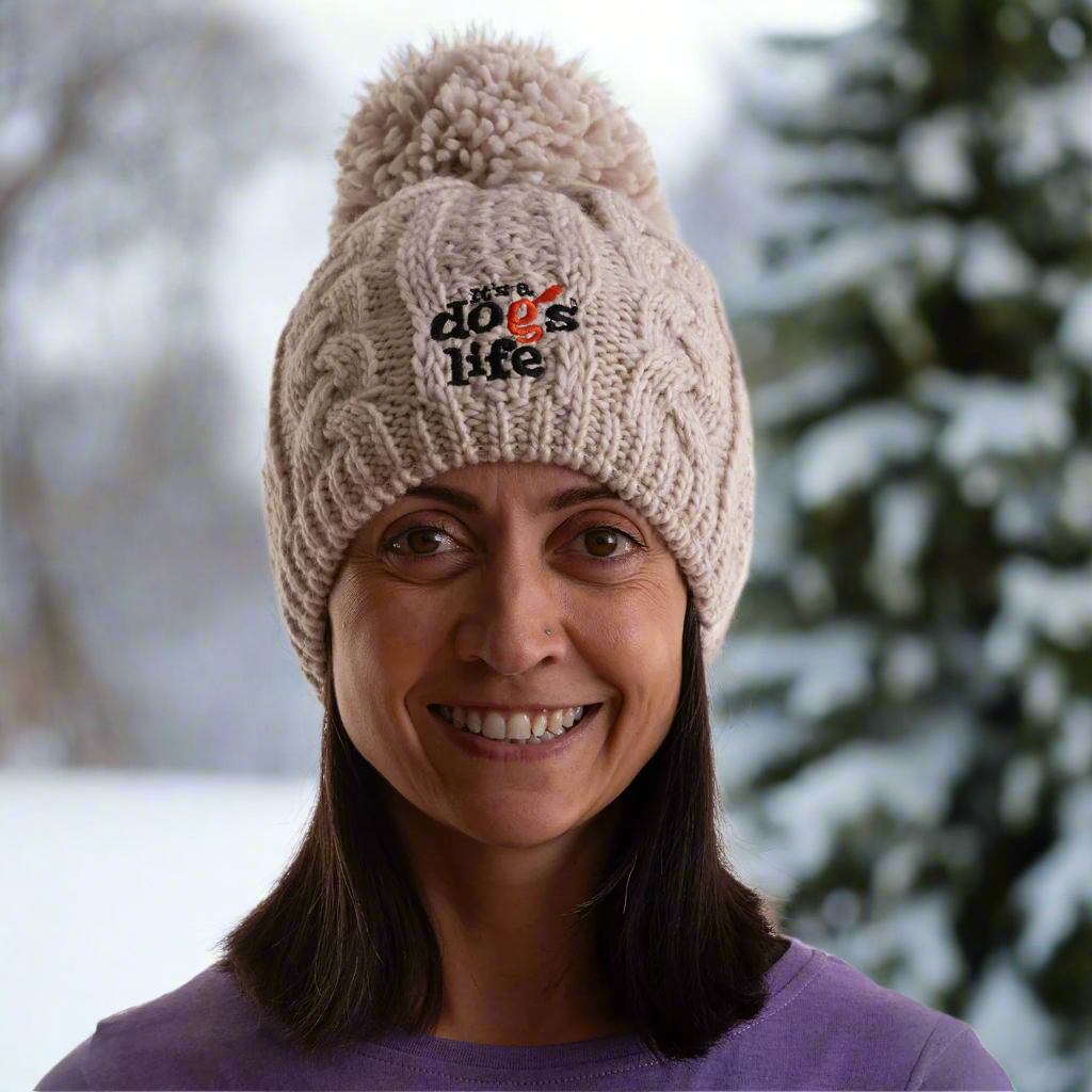 Chinook Beanie with Pom Pom