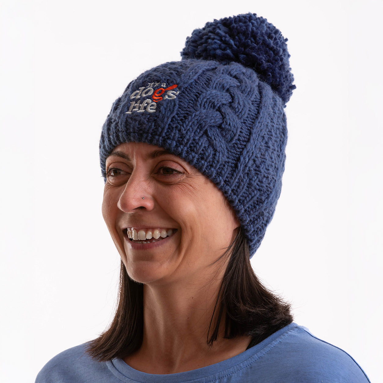 Chinook Beanie with Pom Pom