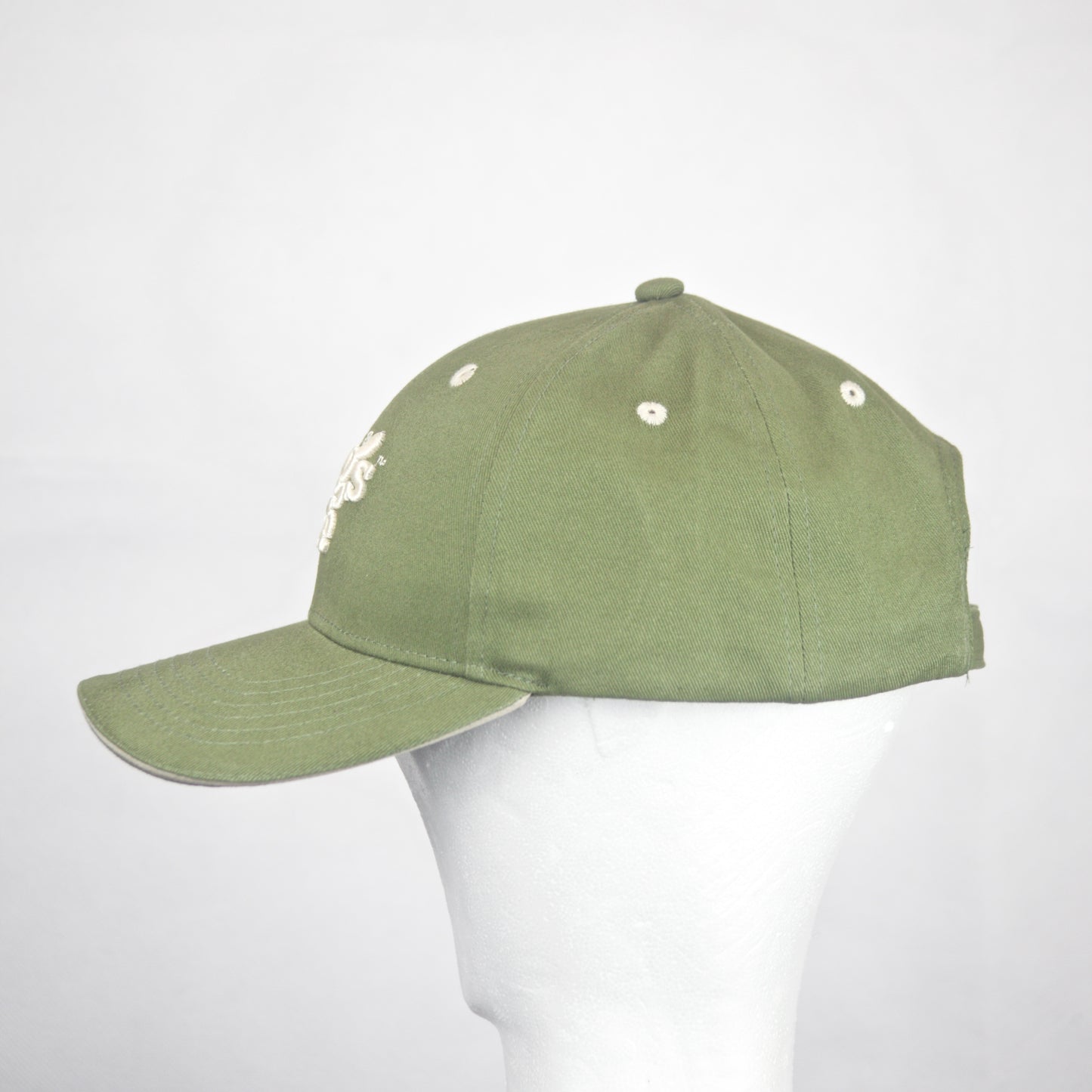 Embroidered Baseball Cap - Olive Green DG20