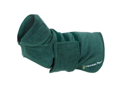 Dog Robe Green Medium