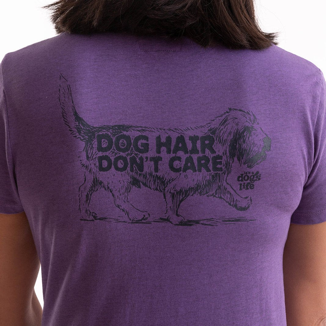 Dog Hair Don't Care Women's T'shirt