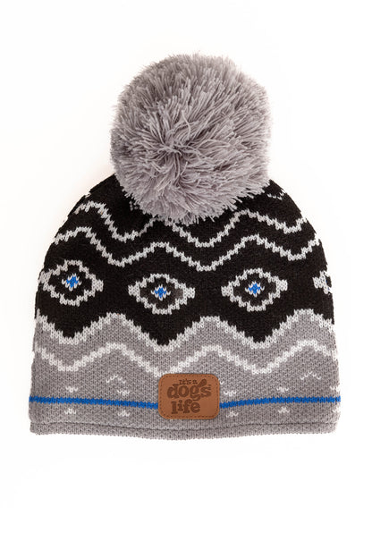 Banff Beanie with Pom Pom