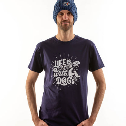 Life is Better with Dogs T-Shirt