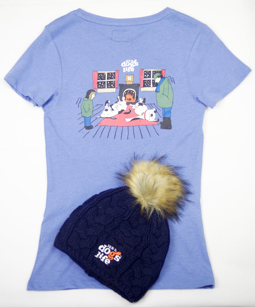 Cosy by the Fire T'shirt and Beanie Bundle