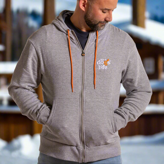 Full Zip Hoodie - Sports Grey