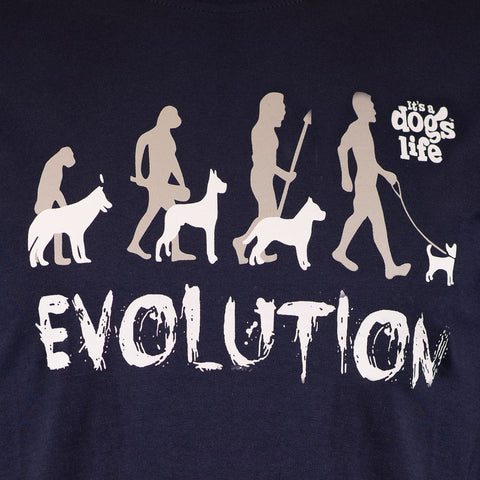 Evolution | Front Print - Its A Dogs Life | Clothing & Gifts