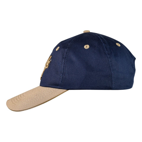 It's A Dog's Life Embroidered Baseball Cap - Navy/Beige - Its A Dogs Life | Clothing & Gifts