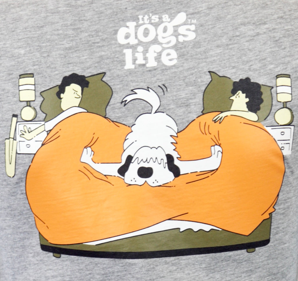Dog in Bed Unisex T'shirt