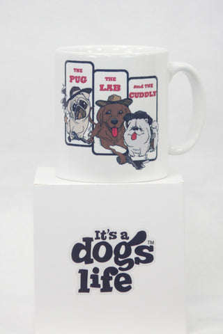 Pug, Lab and Cuddly Mug
