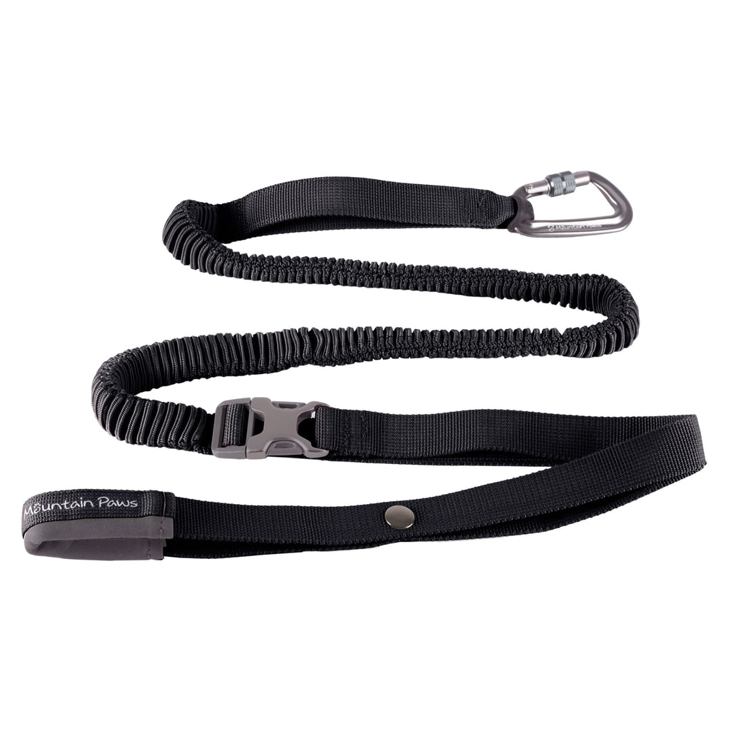 Shock Absorber Dog Lead - Black - Its A Dogs Life | Clothing & Gifts