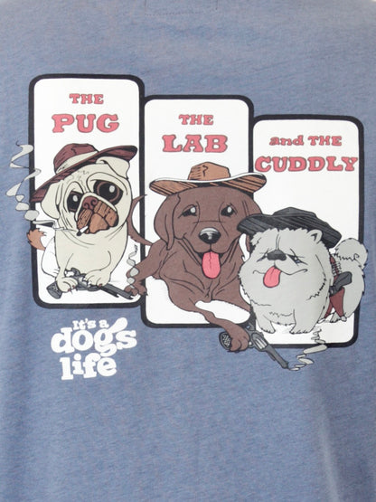 The Pug, The Lab and The Cuddly Men's T-Shirt