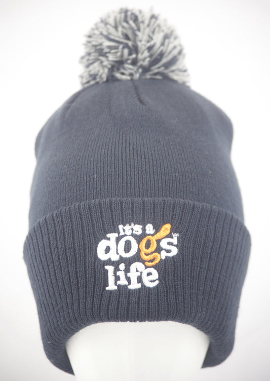 It's A Dog's Life | Beanie With Pom