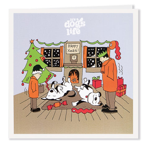 Christmas Fireplace - Its A Dogs Life | Clothing & Gifts